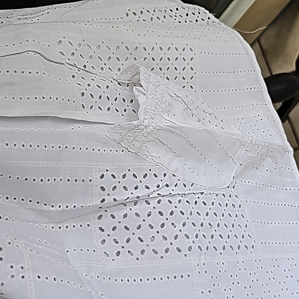 Strapless white top - Picture 12 of 14